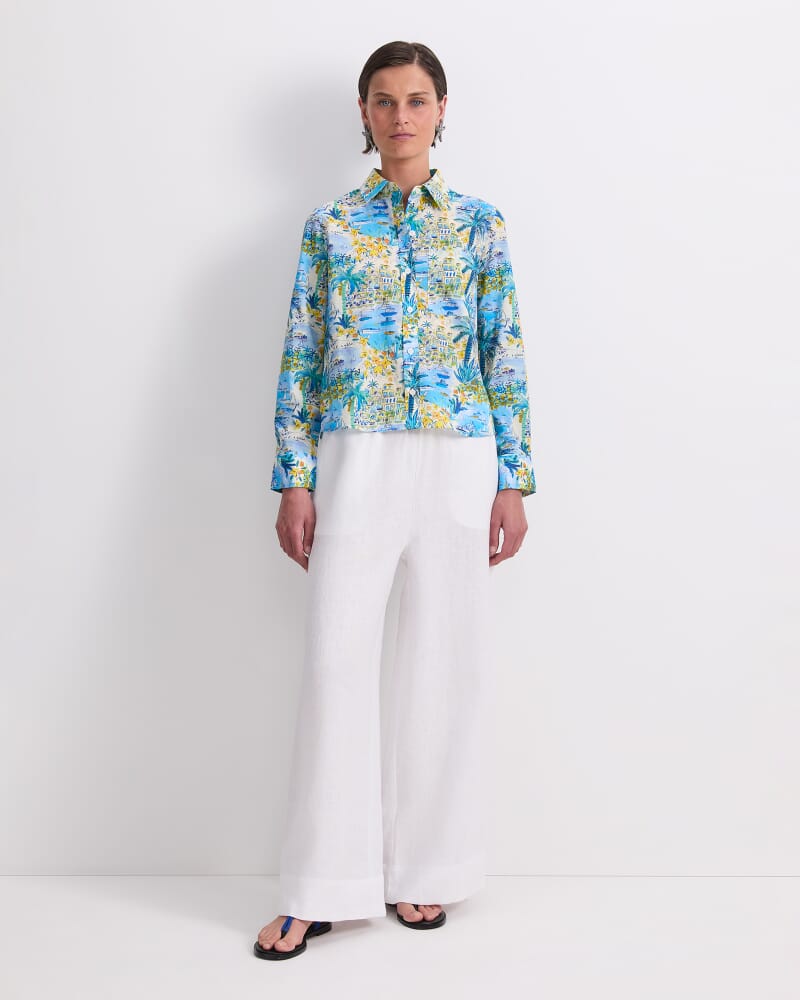 Cape Vista Liberty Shirt in BLUE MULTI