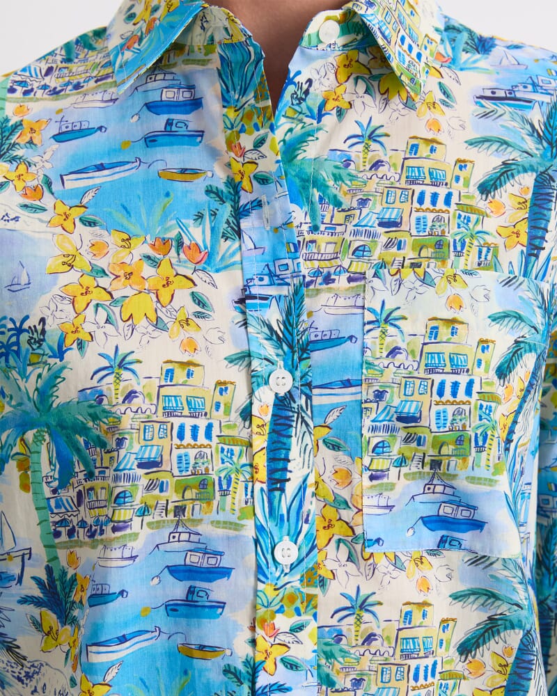 Cape Vista Liberty Shirt in BLUE MULTI