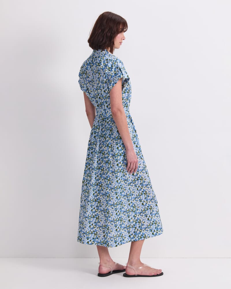 Mitsi Midi Liberty Dress in BLUE MULTI