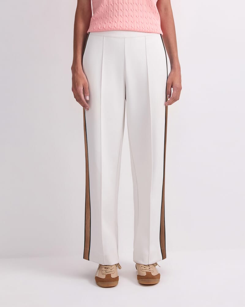 Lina Trackpant in WHITE MULTI