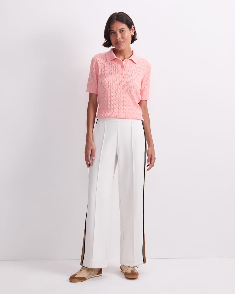 Lina Trackpant in WHITE MULTI