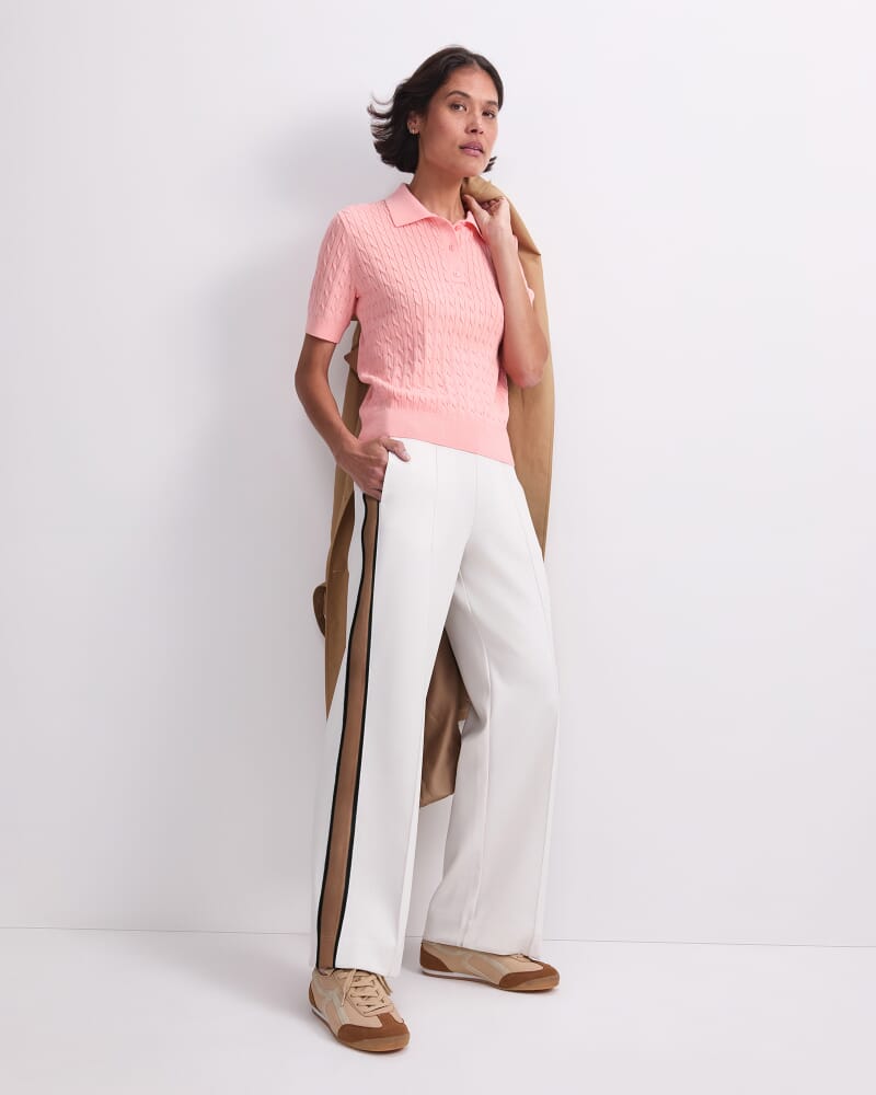 Lina Trackpant in WHITE MULTI
