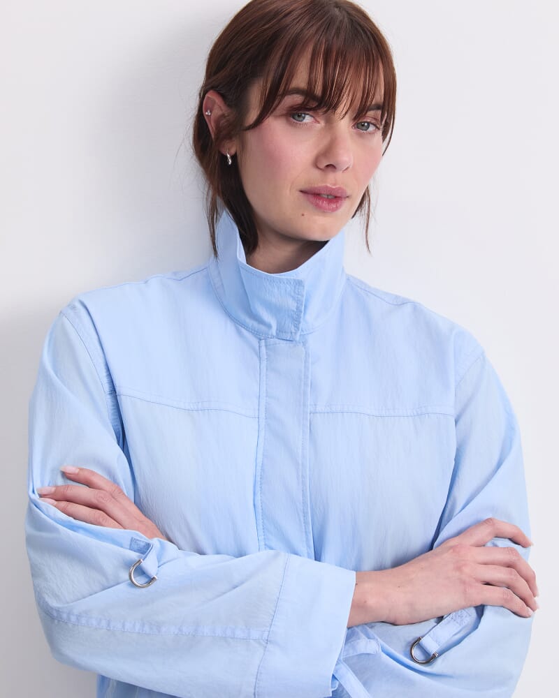 Sal Pocket Windcheater in SKY BLUE