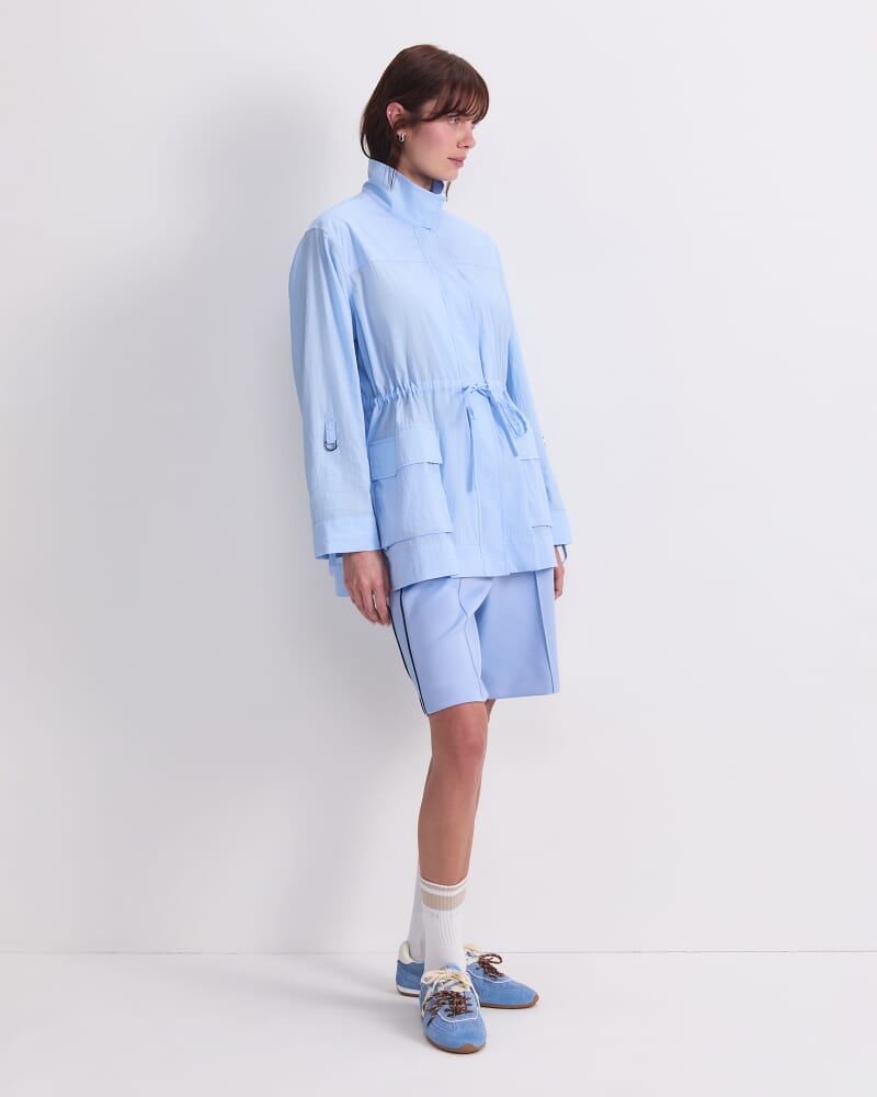 Sal Pocket Windcheater in SKY BLUE