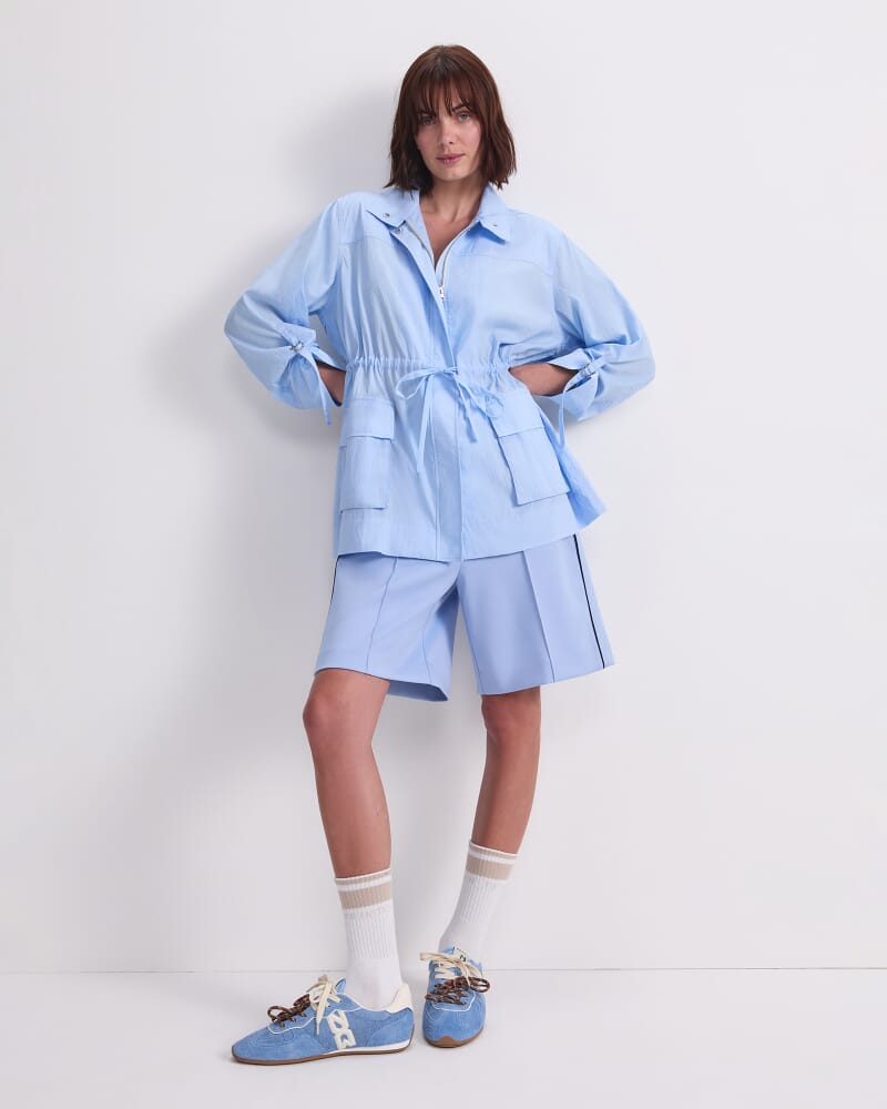 Sal Pocket Windcheater in SKY BLUE