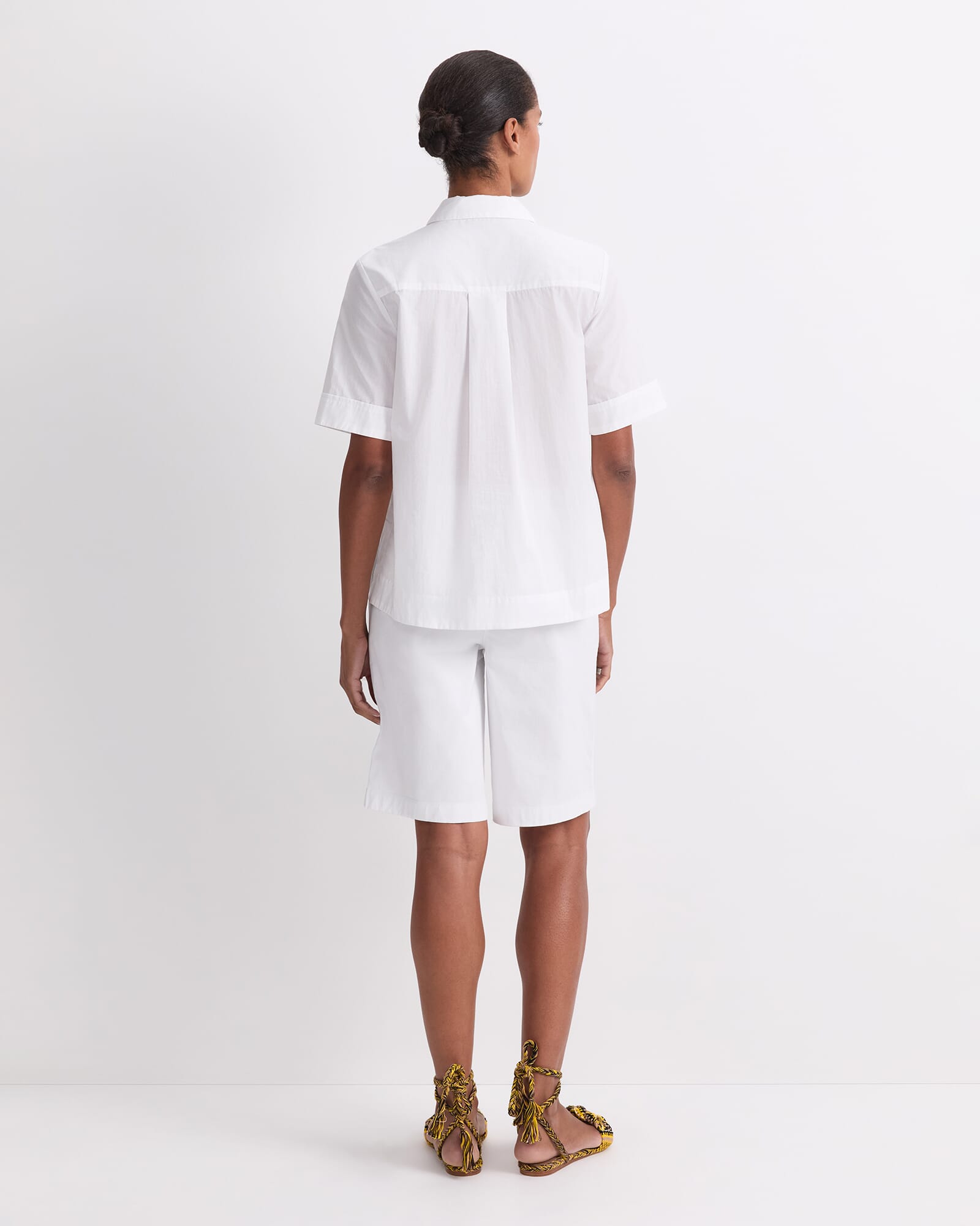 Short Sleeve Lily Voile Shirt
