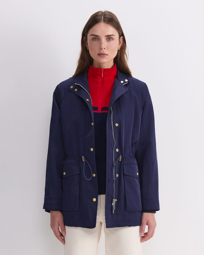 Tia Anorak in NAVY