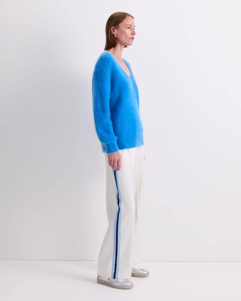 Tatiana Mohair Sweater in OCEAN