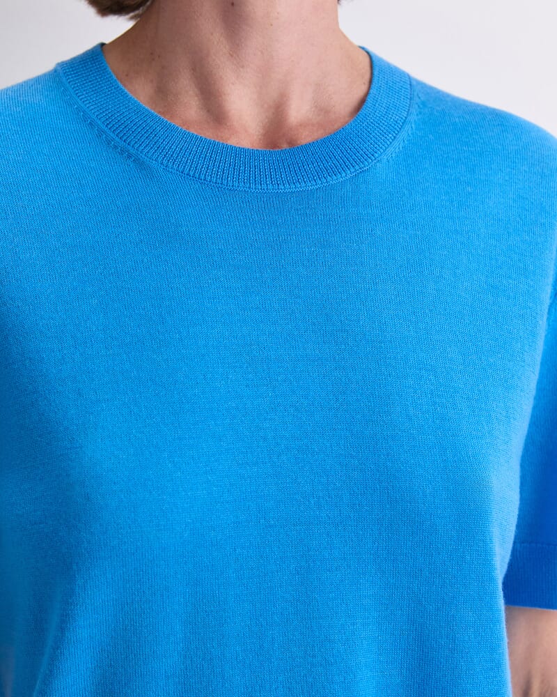 Francis Merino Tee in OCEAN