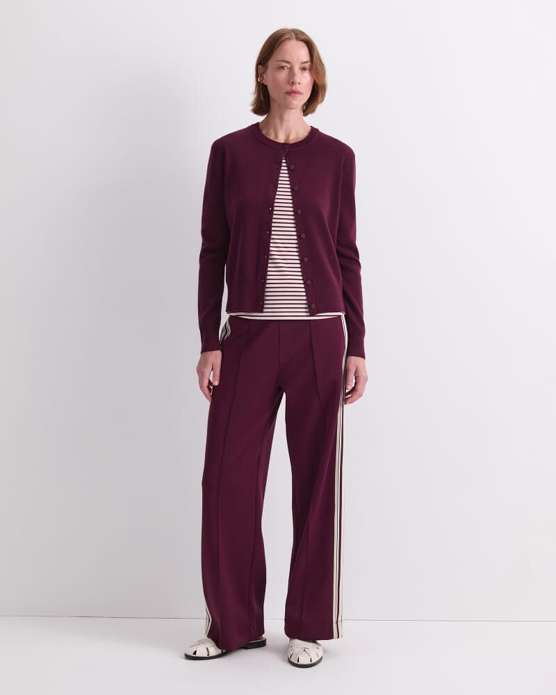 Francis Merino Cardigan in FIG