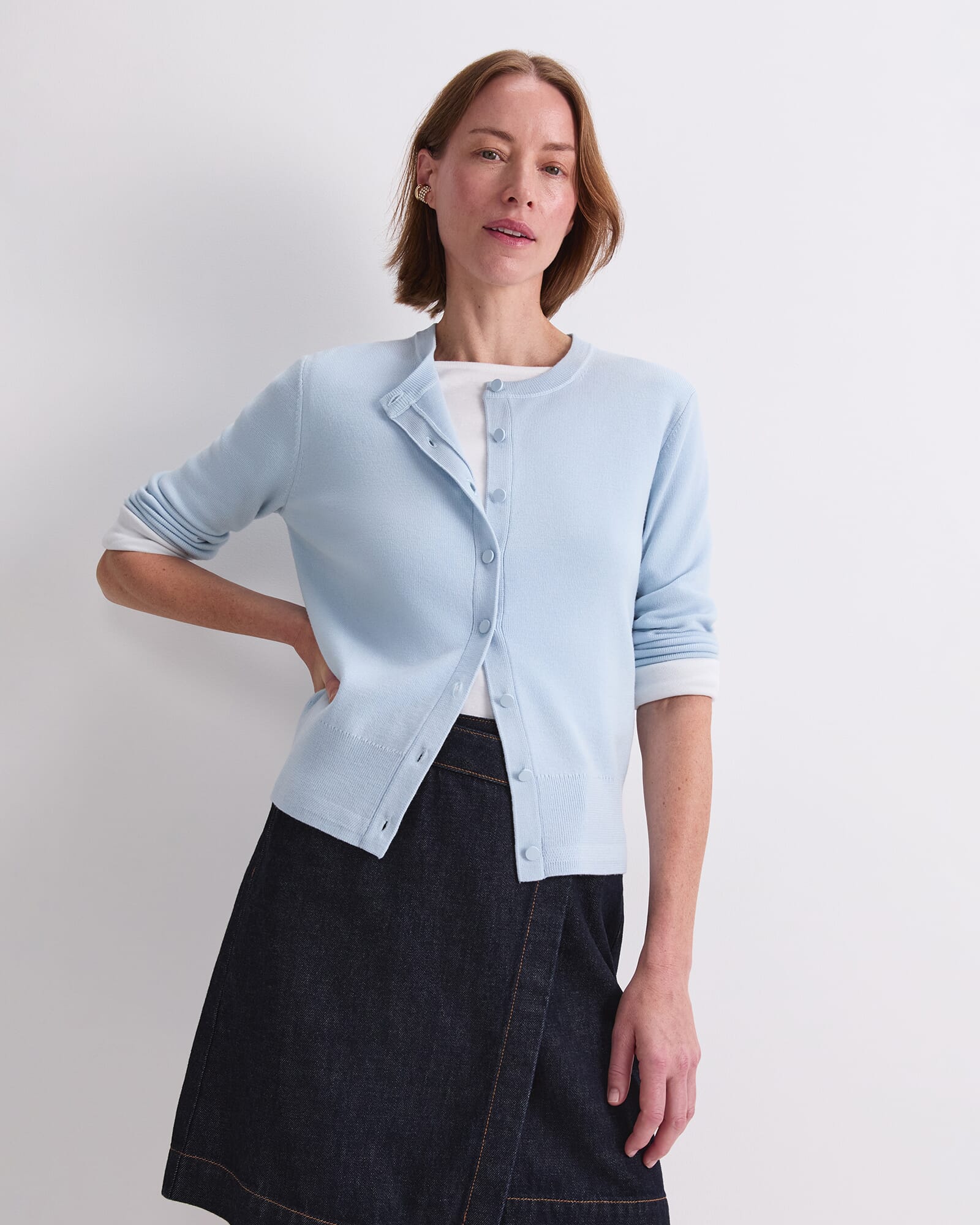 Francis Merino Cardigan