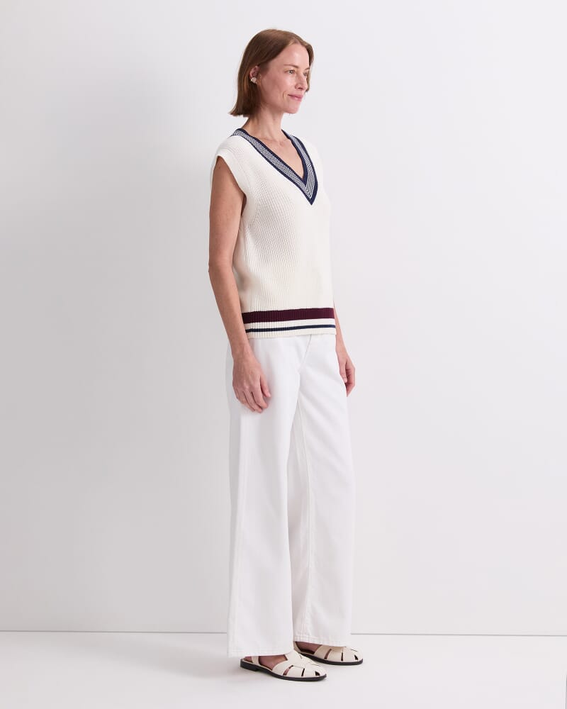 Elka Vest in WINTER WHITE