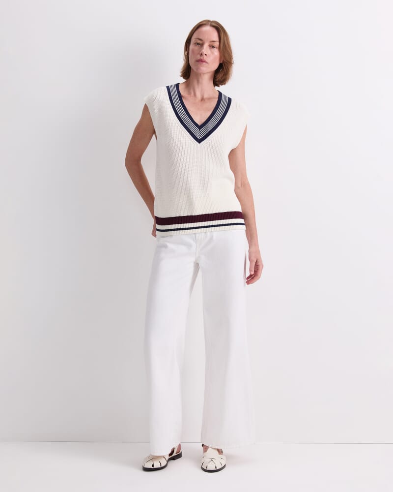 Elka Vest in WINTER WHITE