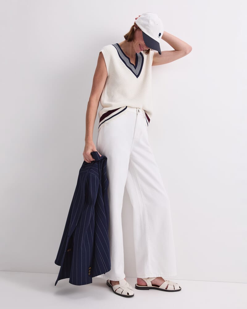 Elka Vest in WINTER WHITE