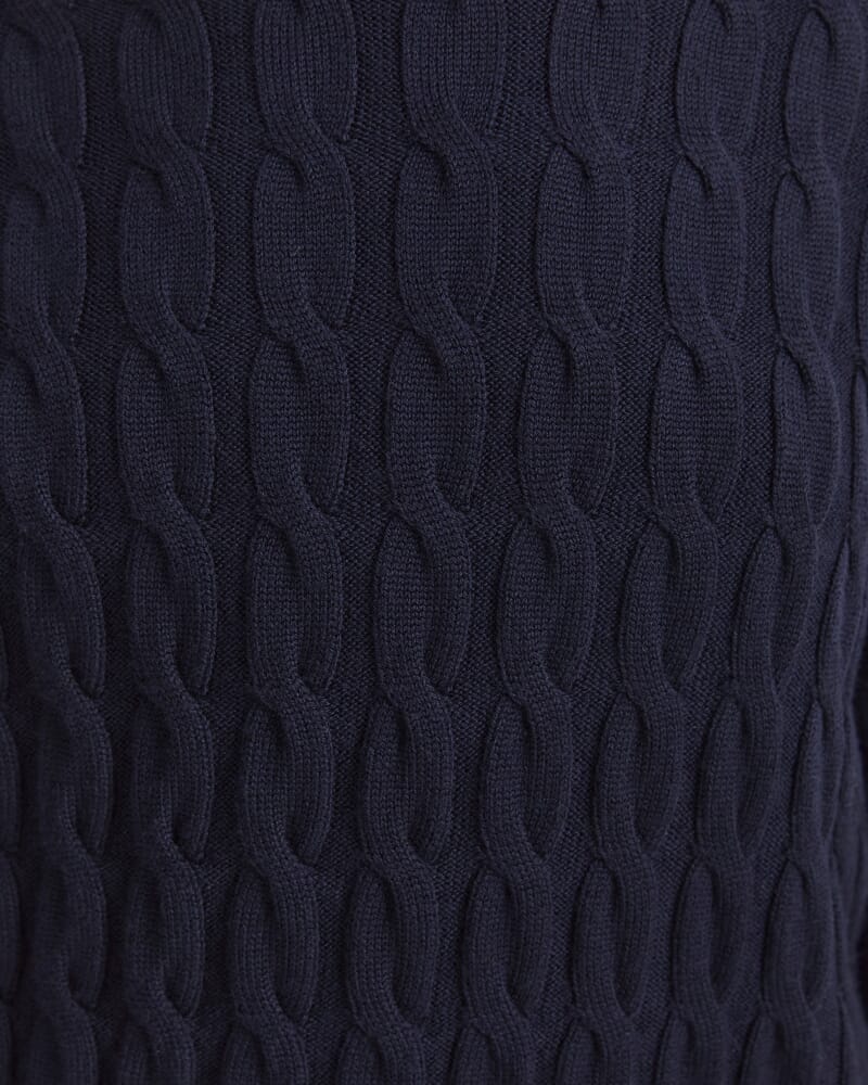 Audrey Check Culotte in NAVY