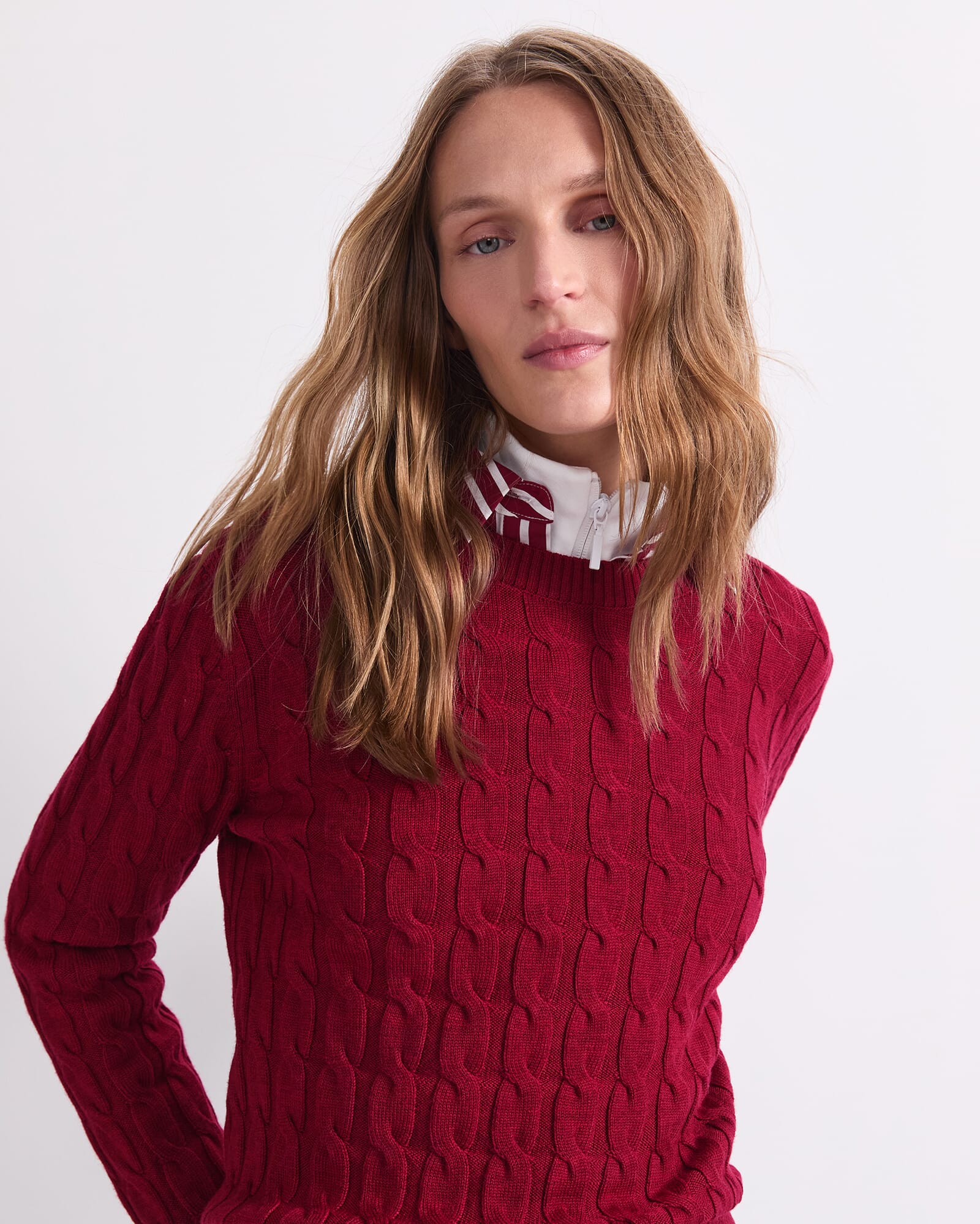 Merino Cable Sweater