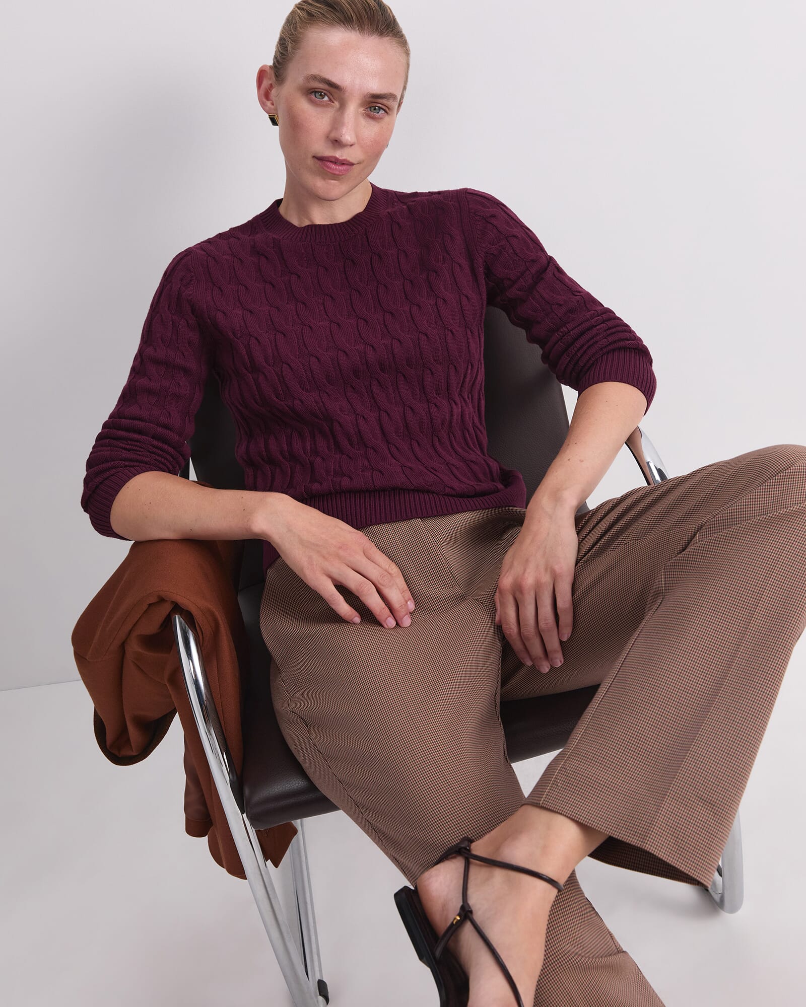 Merino Cable Sweater