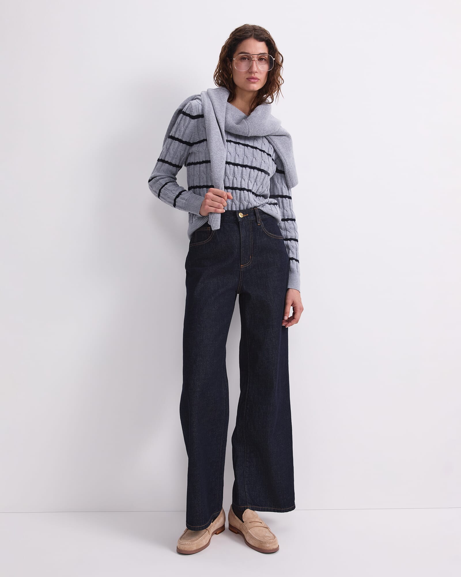 Merino Cable Sweater