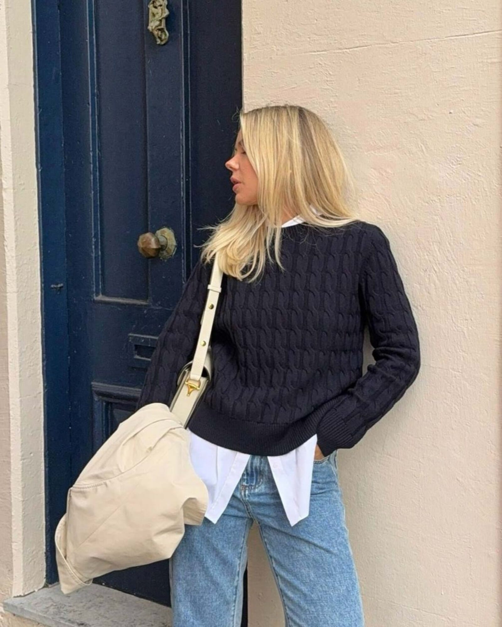 Merino Cable Sweater