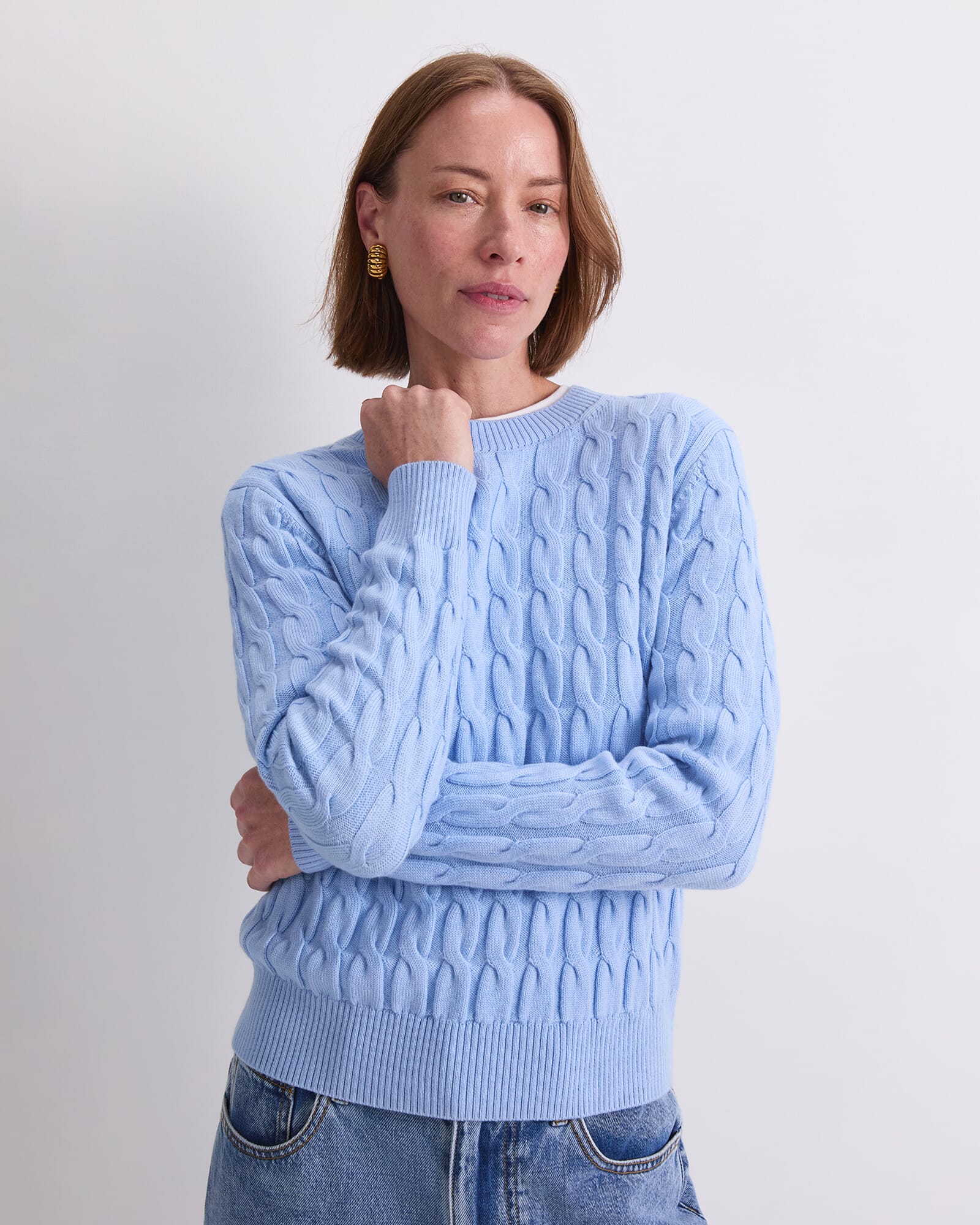 Merino Cable Sweater