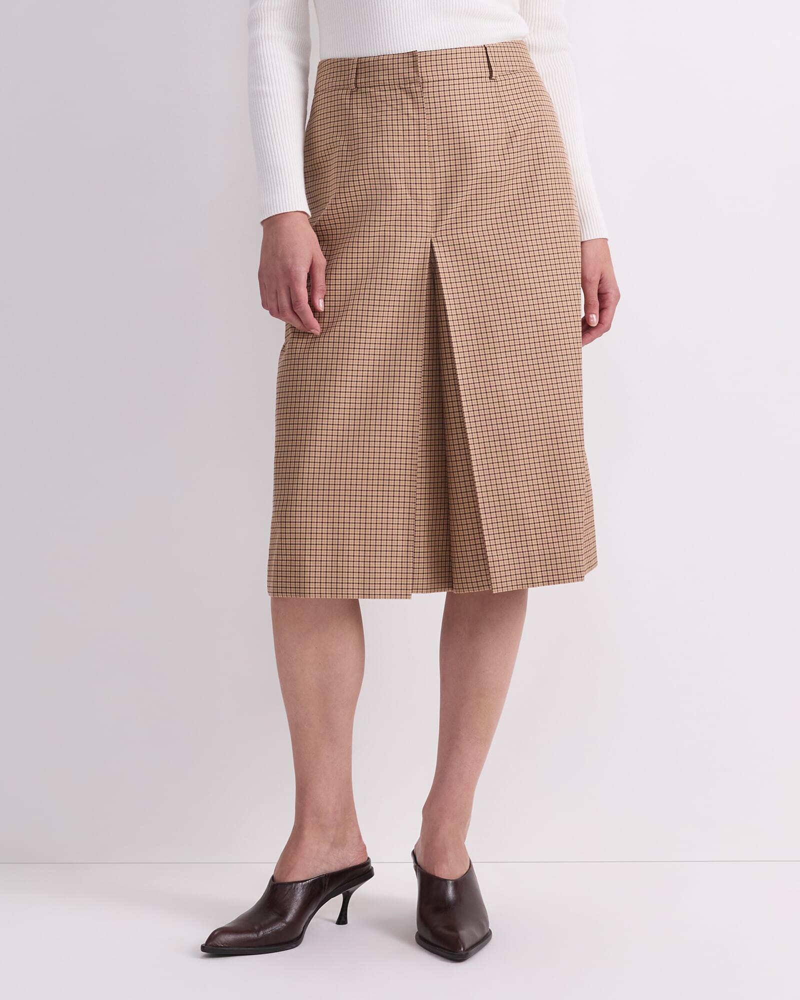 Audrey Check Culotte in Multi | Sportscraft