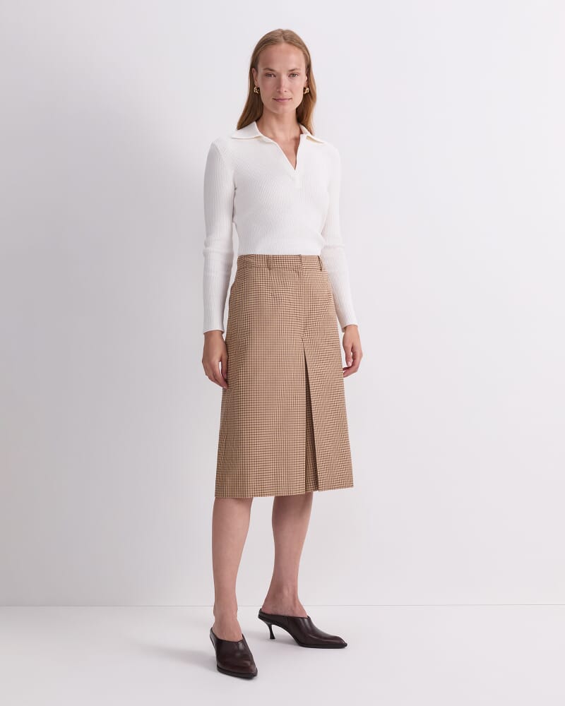 Audrey Check Culotte in MULTI