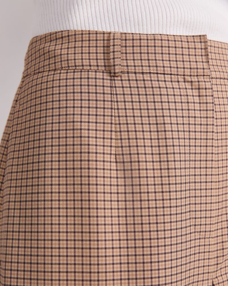 Audrey Check Culotte in MULTI