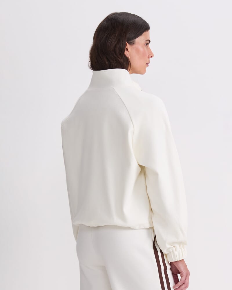 Riley Track Jacket in CHALK