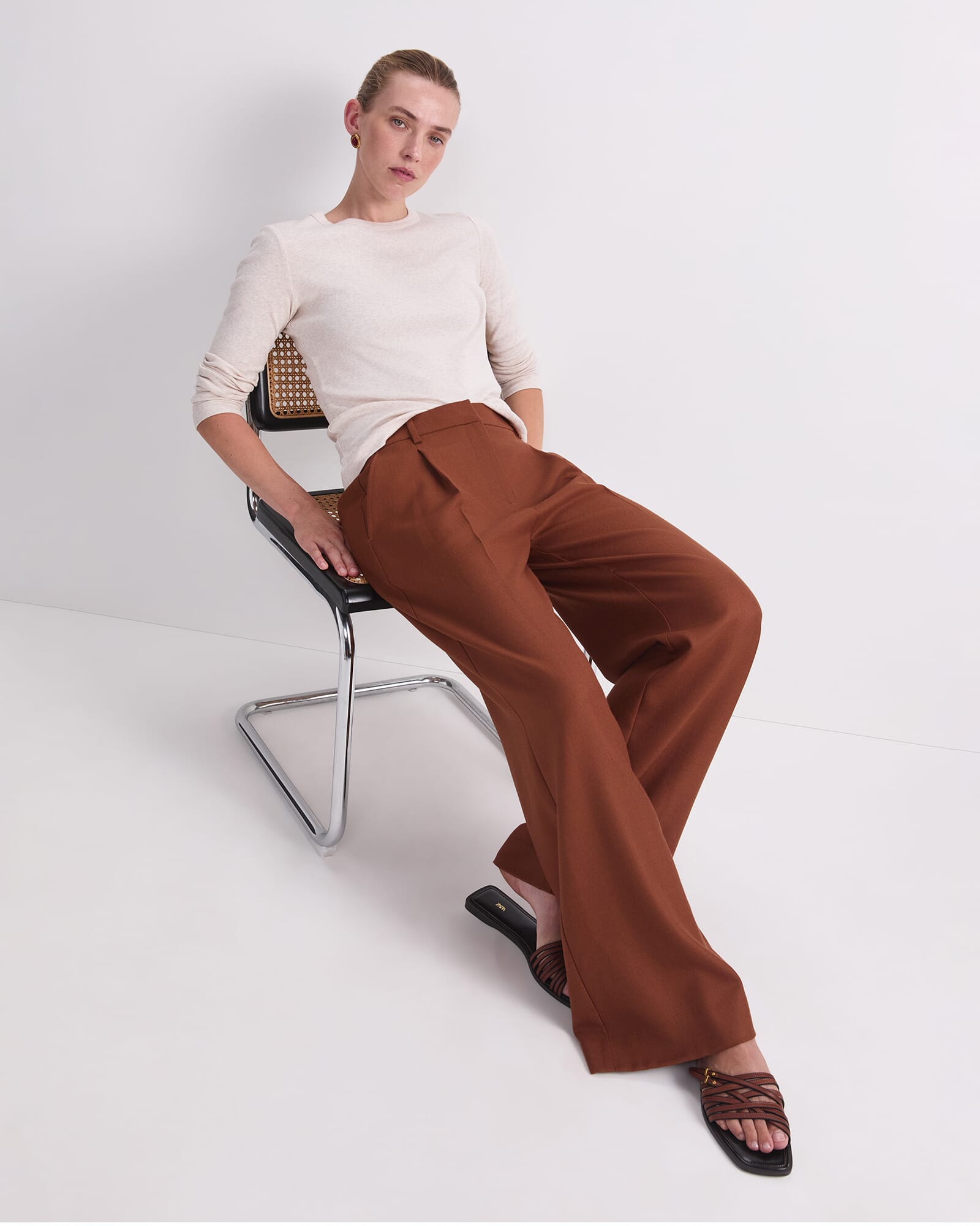 Heidi Long Sleeve Crew Tee