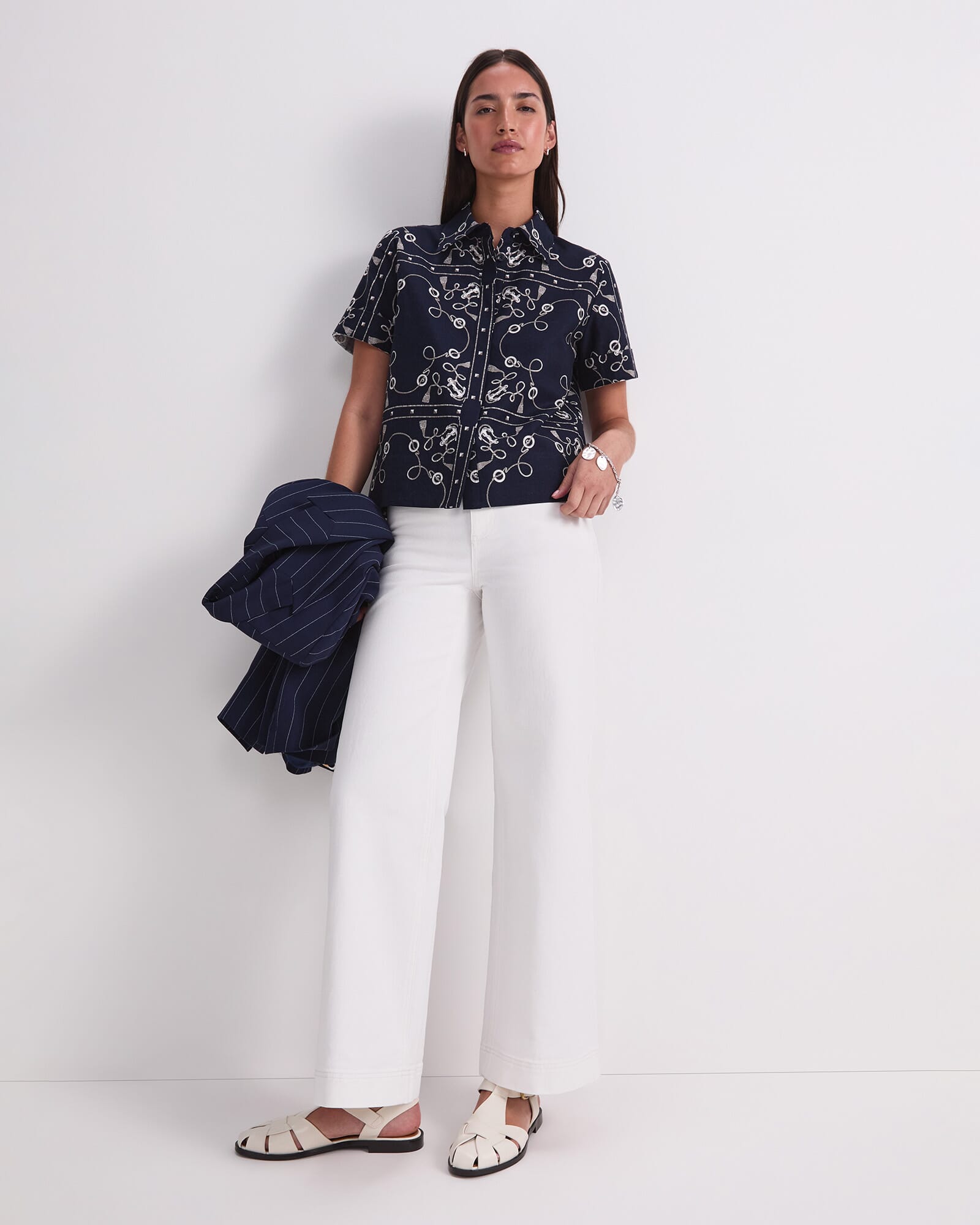 Sardinia Print Blouse