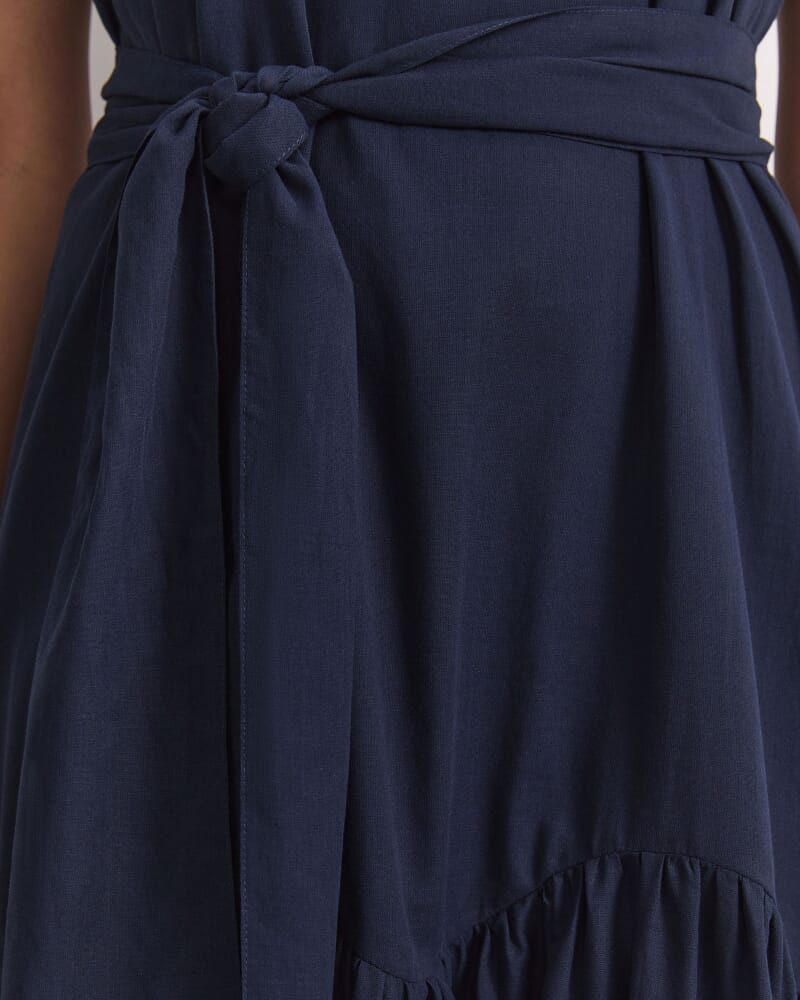 Vivian Maxi Dress in NAVY