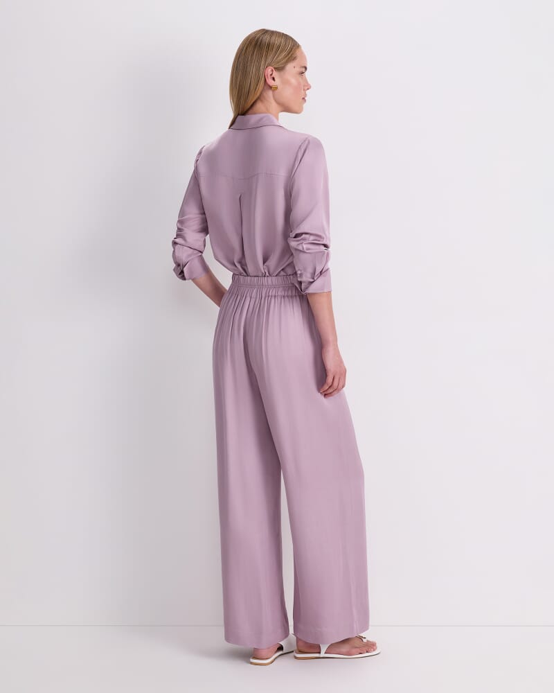 Yara Drape Pant in DUSK