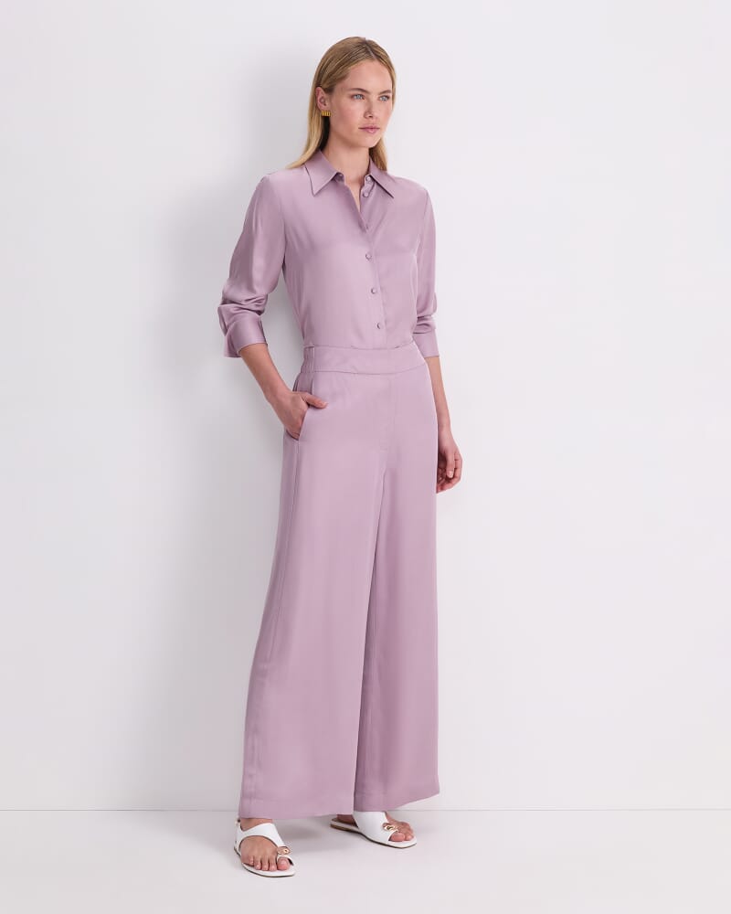 Yara Drape Pant in DUSK