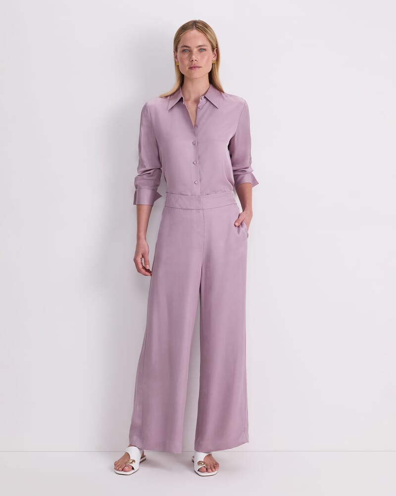 Yara Drape Pant in DUSK