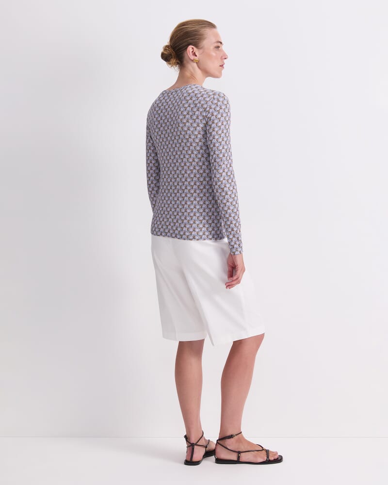 Evelyn Liberty Magic Tee in BLUE MULTI