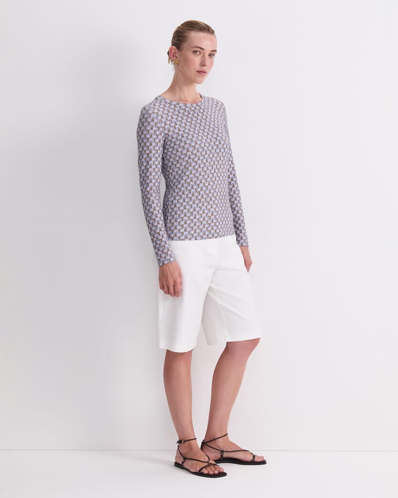 Evelyn Liberty Magic Tee in BLUE MULTI