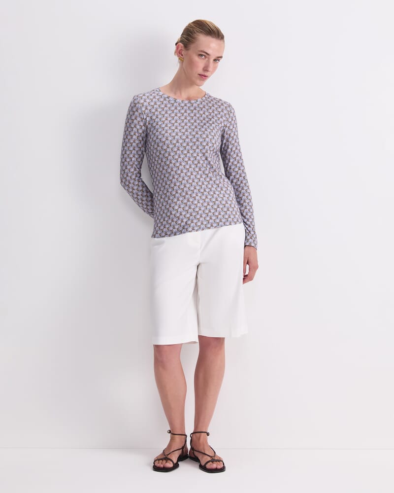 Evelyn Liberty Magic Tee in BLUE MULTI