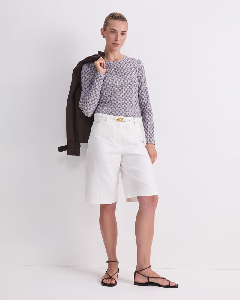 Evelyn Liberty Magic Tee in BLUE MULTI