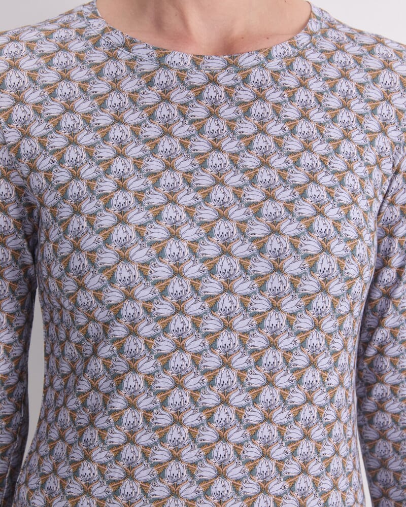 Evelyn Liberty Magic Tee in BLUE MULTI