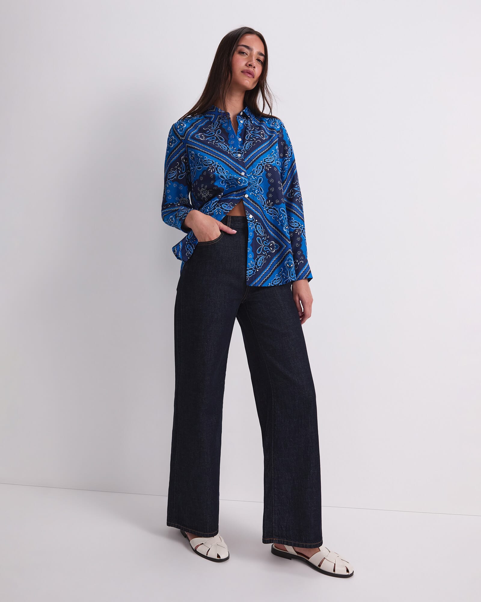 Bandana Print Shirt
