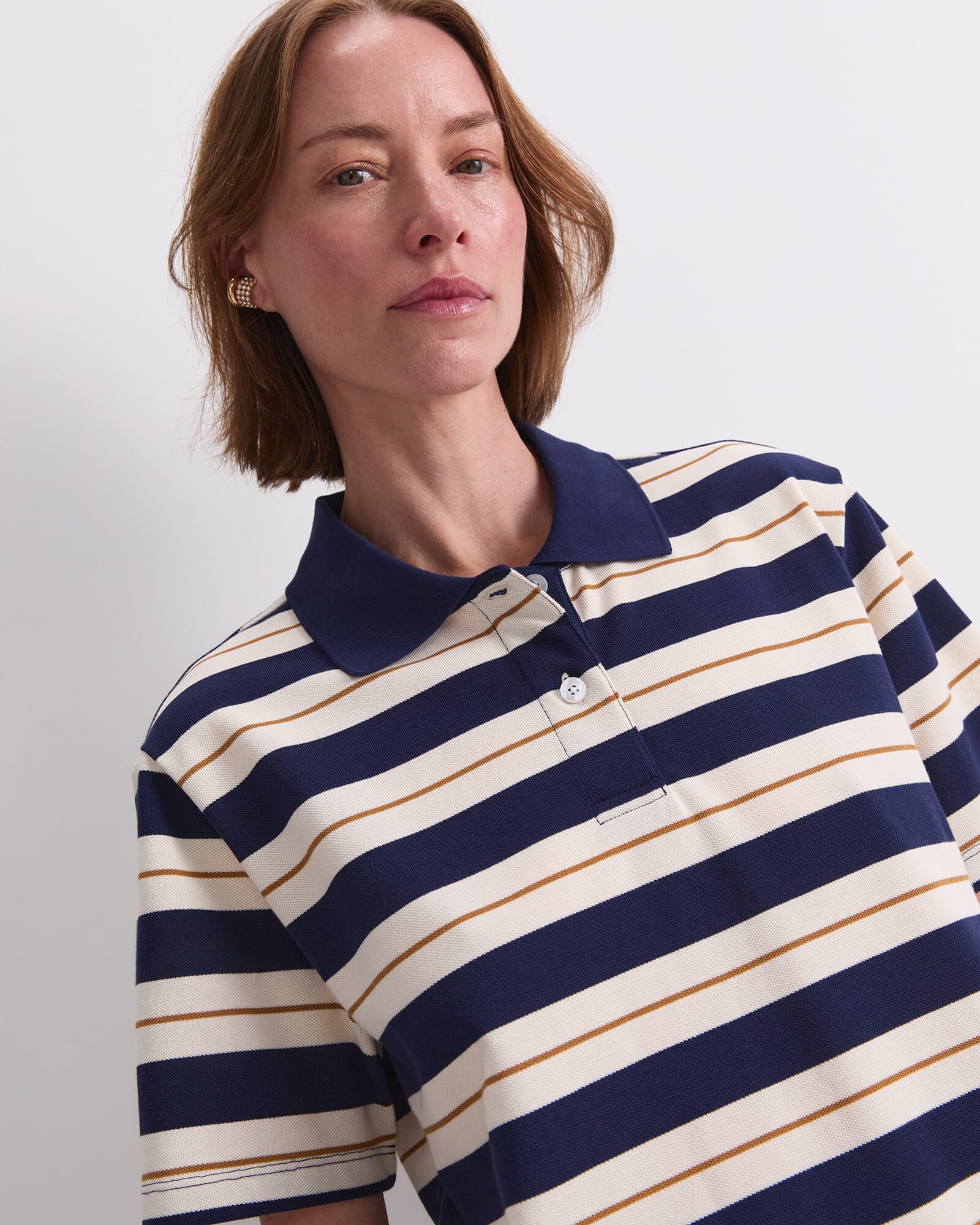 Anahit Stripe Polo