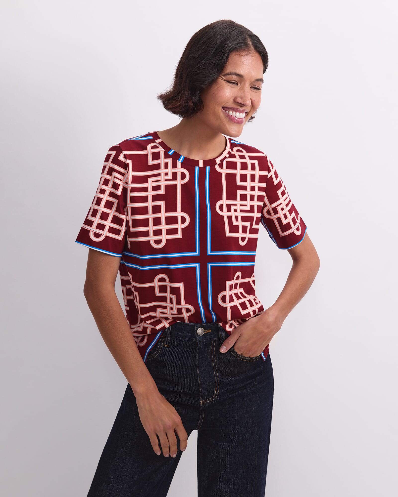 Rhodes Mercerised Tee