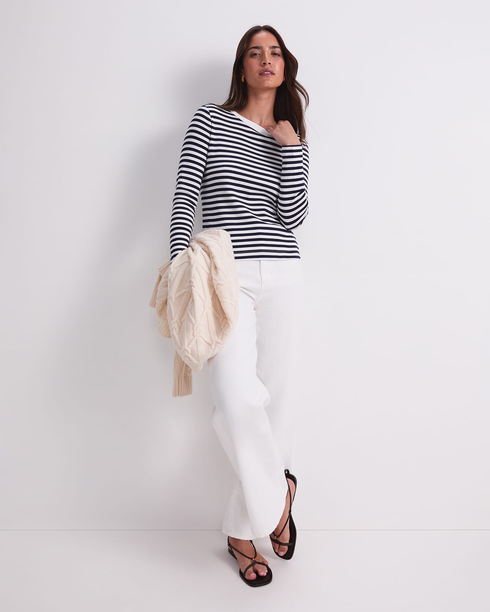 Heidi Long Sleeve Crew Neck