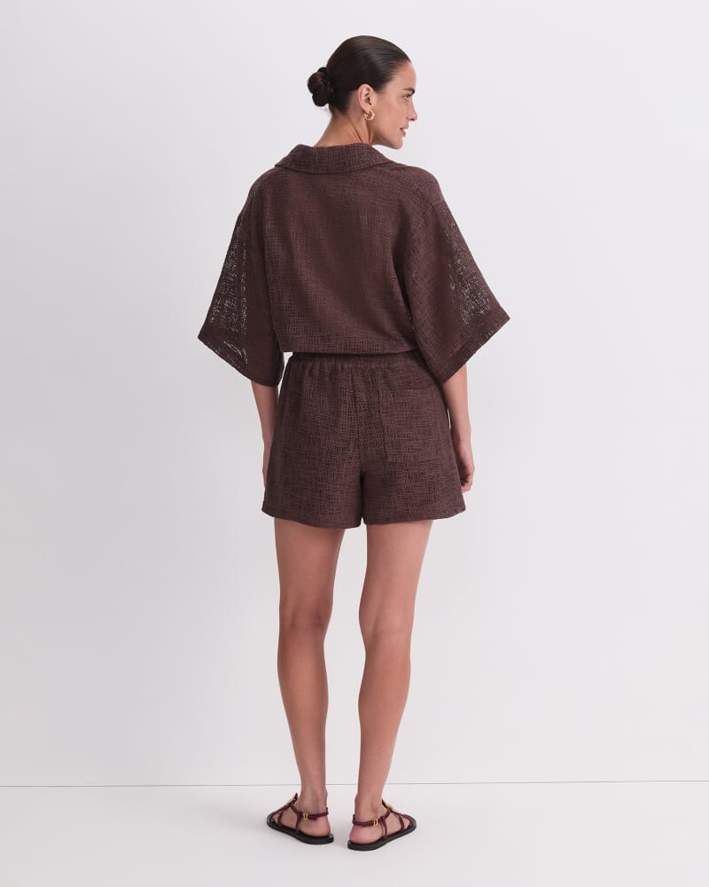 Holiday Short in CHOCOLATE