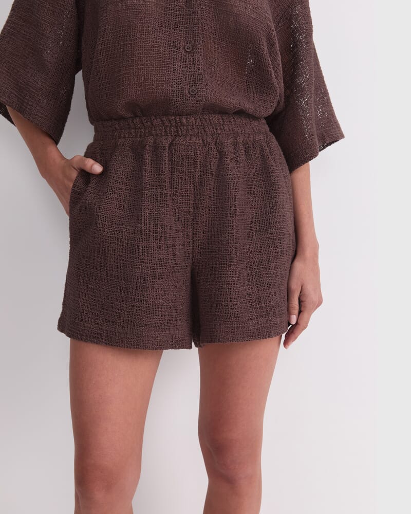 Holiday Short in CHOCOLATE
