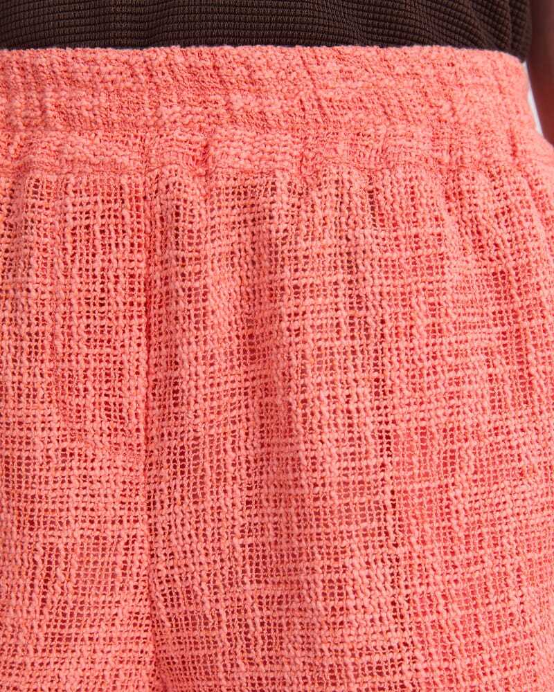 Holiday Short in TANGERINE
