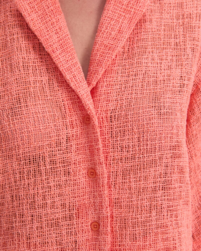 Holiday Shirt in TANGERINE