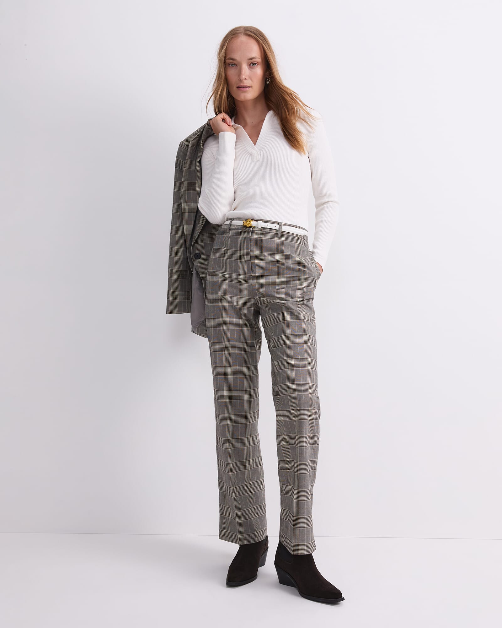 Crafted Collar Rib Polo