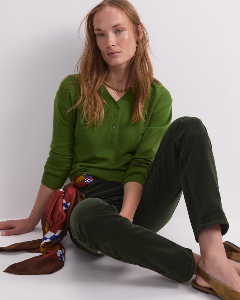 Francis Henley in OLIVE GREEN