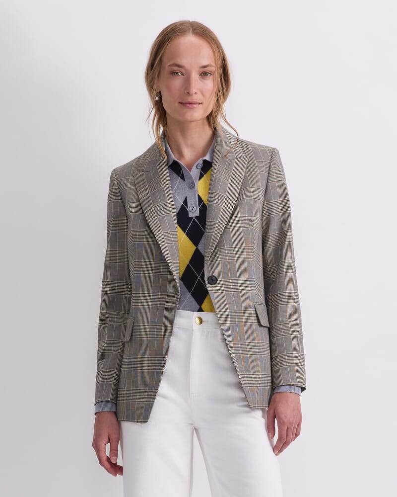 Chelsea Check Jacket in MULTI